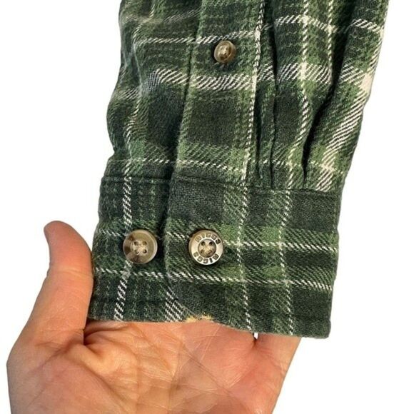 Wrangler Riggs Workwear Long Sleeve Heavy Flannel Shirt Shacket Size XL - Picture 5 of 9